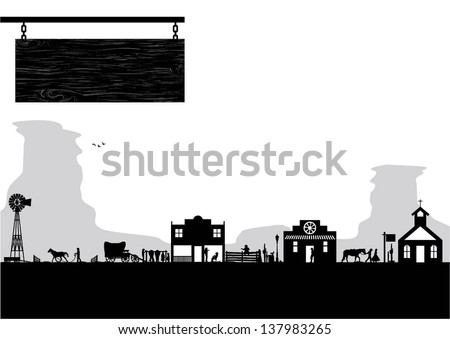 Wild West Town Stock Images, Royalty-Free Images & Vectors | Shutterstock