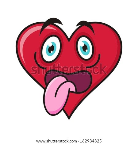 Smiling Heart Stock Vector 43959187 - Shutterstock