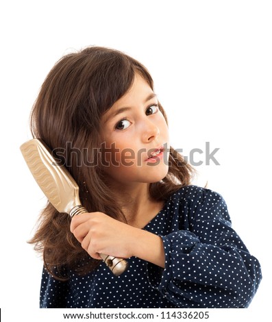 Child Combing Hair Stock Photos, Images, & Pictures | Shutterstock