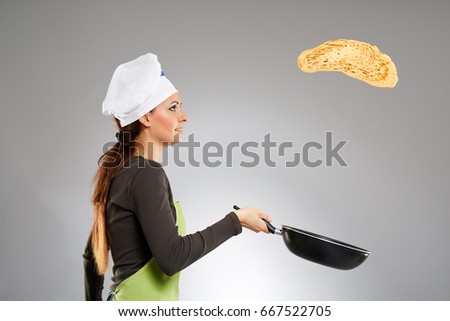 Pancake Tossing Stock Images, Royalty-Free Images 