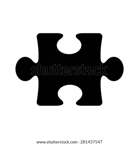 puzzle piece vector