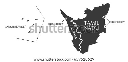 Tamil Nadu Map Stock Images, Royalty-Free Images & Vectors | Shutterstock