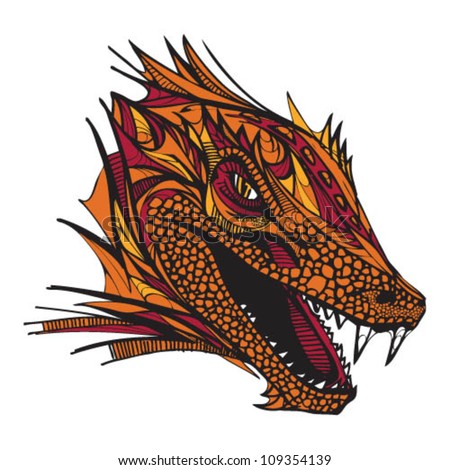 Dragon Face Stock Images, Royalty-Free Images & Vectors | Shutterstock