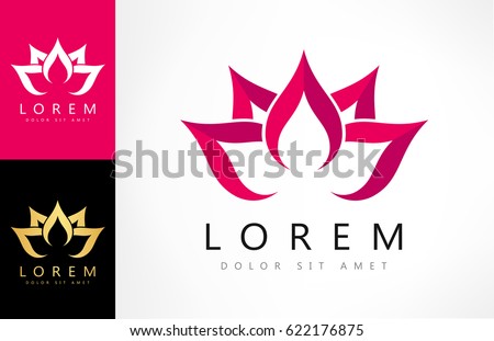 Lotus flower logo