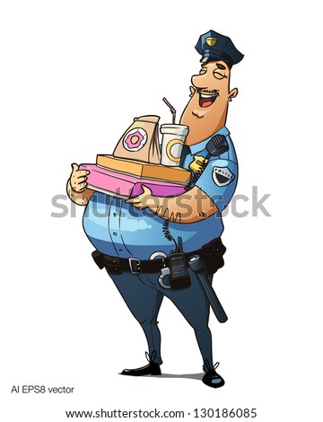 Fat Policeman Stock Images, Royalty-Free Images & Vectors | Shutterstock