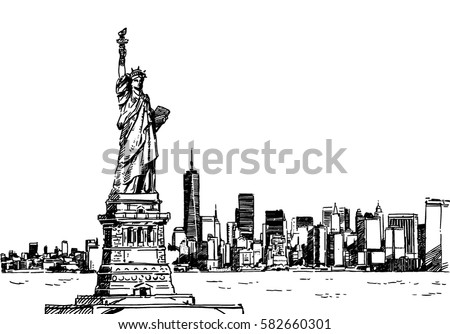 Nyc Sketch Stock Images, Royalty-Free Images & Vectors | Shutterstock