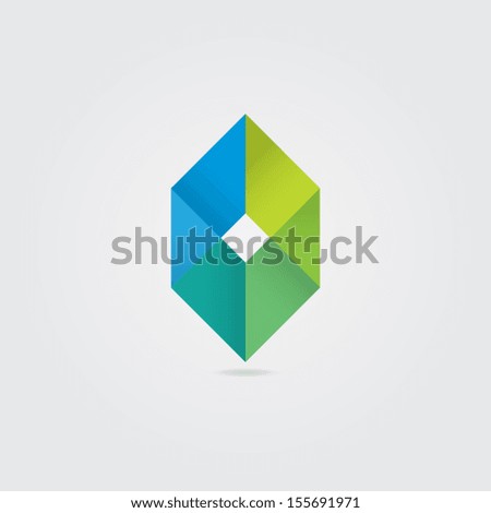 Design Diamond Logo Element Crushing Abstract Stock Vector 135982082 ...