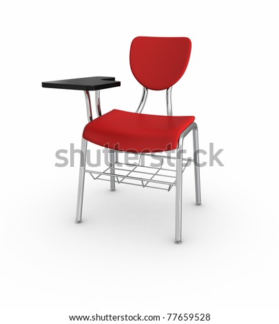 Red School Chair Red School Chair