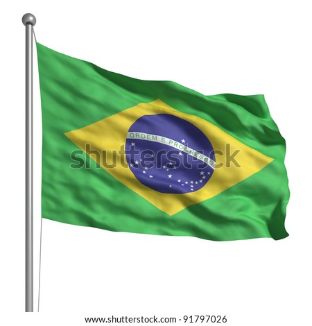 Brazil Flag Stock Photos, Images, & Pictures | Shutterstock