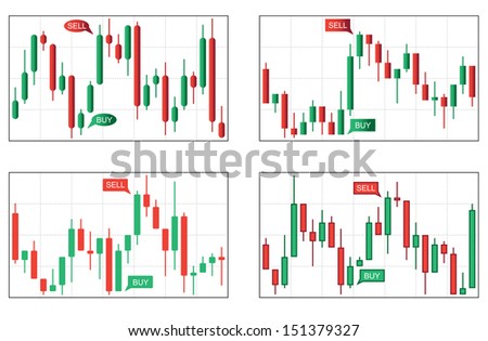 Different types of japanese candlesticks