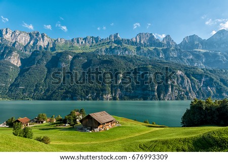 Swiss Mountain House mountain swiss house wooden stock images, royalty-free images Swiss Mountain House mountain swiss house wooden stock images, royalty-free images