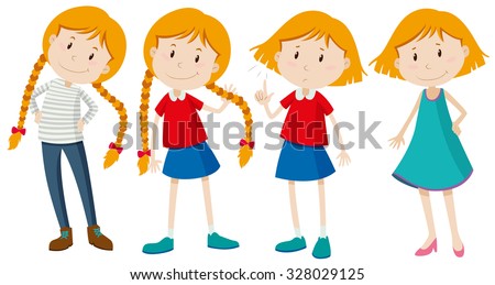 Long Skirt Stock Vectors & Vector Clip Art | Shutterstock