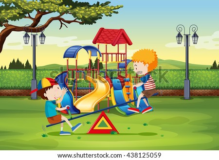 Seesaw Stock Photos, Royalty-Free Images & Vectors - Shutterstock