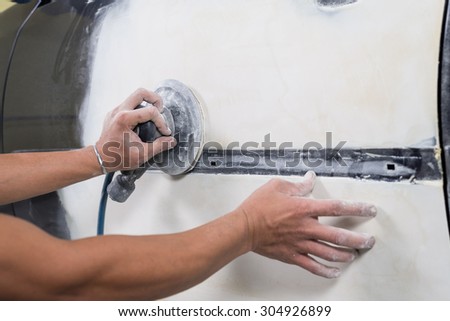 Auto body repair series : Sanding putty