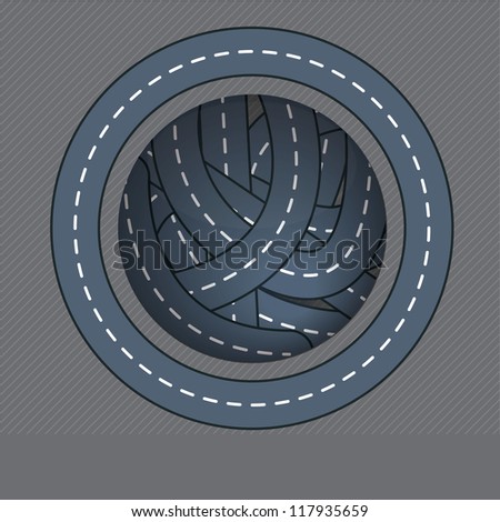 vector circle road Cute Images Royalty Vectors Free Circles & Images, Stock