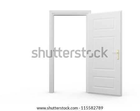 Open Door Black And White Open Door Black And White
