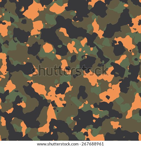 Abstract Camouflage Pattern Seamless Vector Wallpapercolorful Stock ...