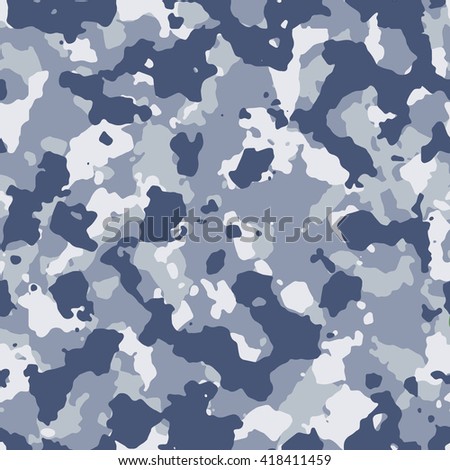 Seamless Fashion Blue Gray Brown White Stock Vector 275632385 ...