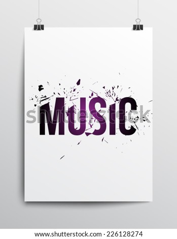 Abstract Destroy Lines Explosion Background Music Poster Clean And Modern Style Design Vector Abstract Destroy Lines Explosion Background Music Poster Clean And Modern Style Design Vector