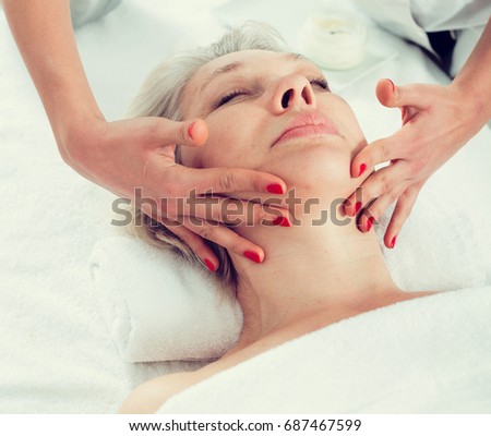 super hard n naked facial massage after facial surgery