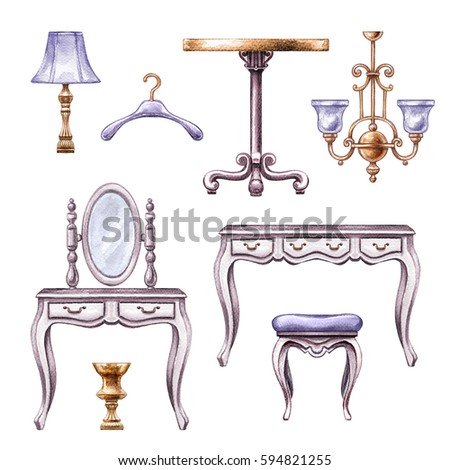 Furniture Design Elements vintage furniture stock images, royalty-free images & vectors Furniture Design Elements vintage furniture stock images, royalty-free images & vectors