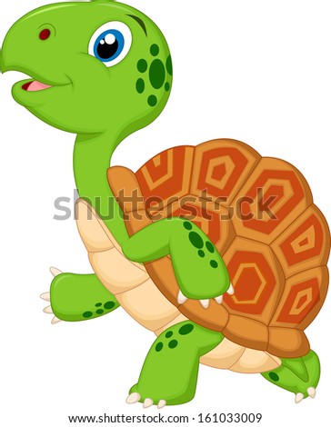 Stock Images similar to ID 34079965 - turtle and rabbit running a race