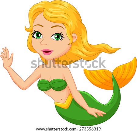 Mermaid Cartoon Stock Images, Royalty-Free Images & Vectors | Shutterstock