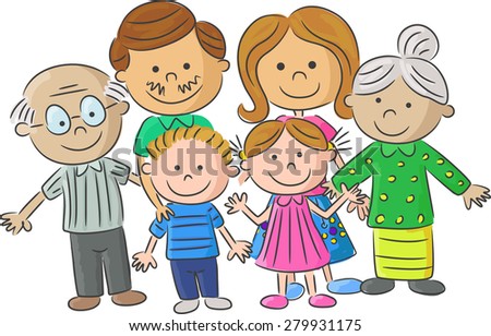 Group Children Having Fun Stock Vector 126934709 - Shutterstock