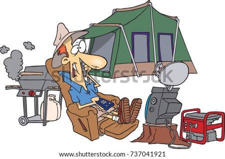 Cartoon Campers Stock Images, Royalty-Free Images & Vectors | Shutterstock
