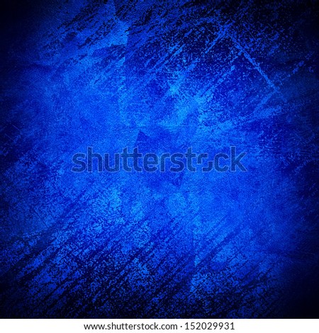 blue paint background - stock photo