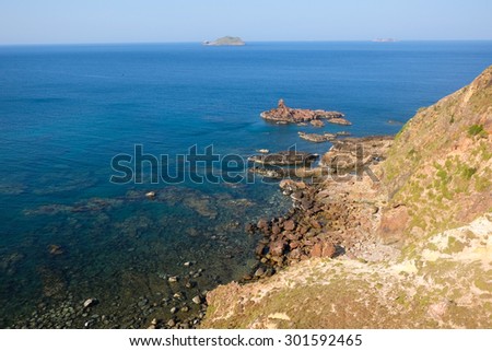 Eo Gio beach in Quy Nhon city, Binh Dinh province, Vietnam