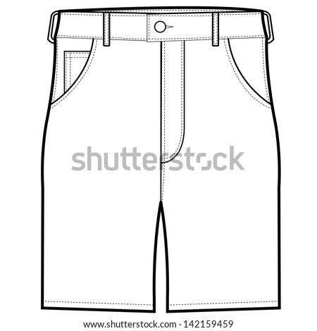 Shorts Template Stock Images, Royalty-Free Images & Vectors | Shutterstock
