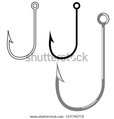 Fish-hook Stock Images, Royalty-Free Images & Vectors | Shutterstock