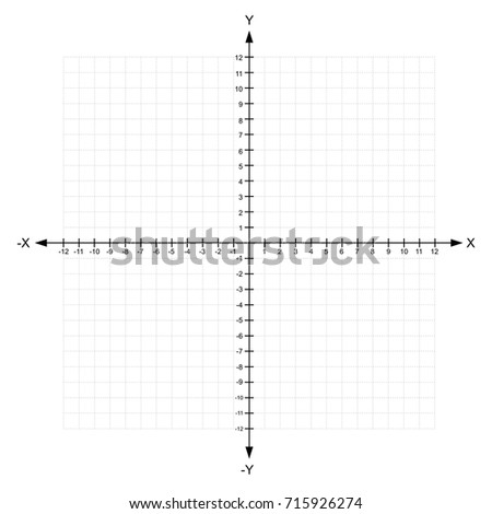 48 Blank Line Graph With X And Y Axis Background The Graph