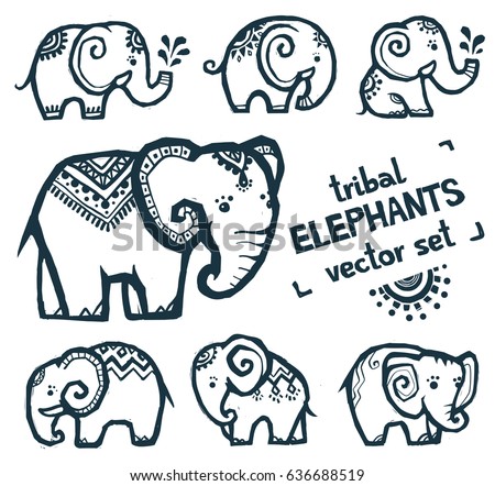 elephant tattoo stock images royalty free images u0026 vectors elephant tattoo stock images royalty free images u0026 vectors