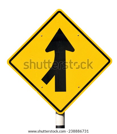 Merge Sign Stock Photos, Images, & Pictures | Shutterstock