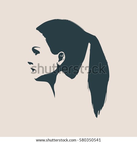 https://thumb7.shutterstock.com/display_pic_with_logo/1272607/580350541/stock-vector-face-profile-view-elegant-silhouette-of-a-female-head-vector-illustration-pony-tail-hair-580350541.jpg