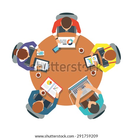 Round Table Meeting Stock Photos, Images, & Pictures | Shutterstock