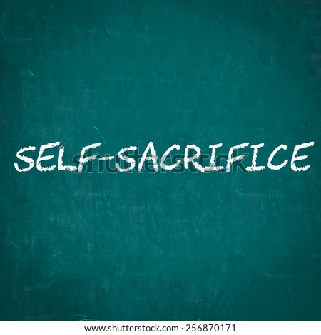 self sacrifice Self-sacrifice is giving up of one's own interests or wishes in order to help others or to advance a cause this is the story of a man who gave up 22 years of his. self sacrifice Self-sacrifice is giving up of one's own interests or wishes in order to help others or to advance a cause this is the story of a man who gave up 22 years of his.