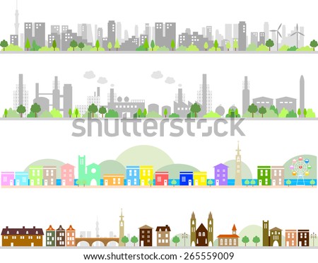 city and factory
