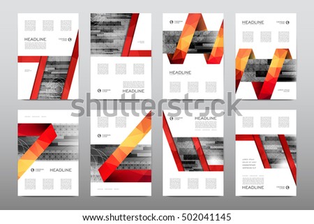 brochure layout template flyer design vector magazine booklet cover abstract background - Brochure Layout Template brochure layout template flyer design vector magazine booklet cover abstract background - Brochure Layout Template