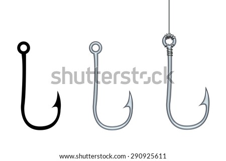 Fish-hook Stock Images, Royalty-Free Images & Vectors | Shutterstock