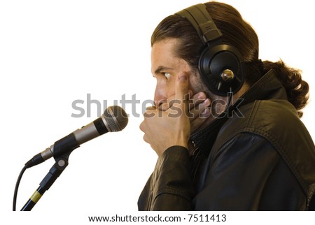 Casino covering mouth