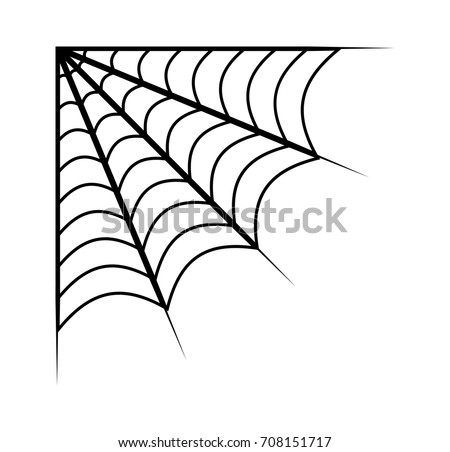 spider web vector symbol icon design stock vector royalty free