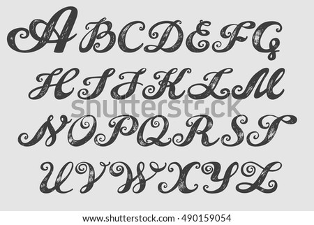 Different Fonts Of Bubble Writing