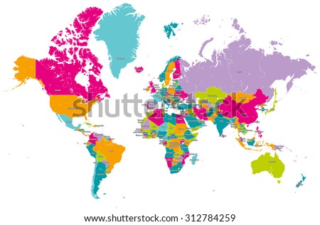 Global Map Stock Photos, Images, & Pictures | Shutterstock