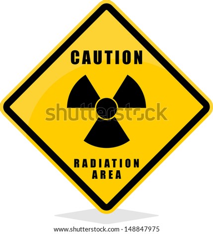 Radiation Hazard Symbol Sign Radhaz Threat Stock Photo 88654858 ...