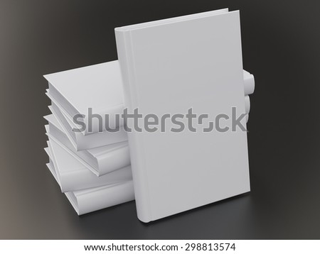 empty book mockup template high resolution stock illustration