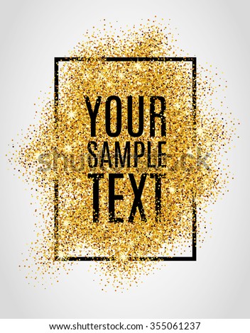 year download frame photo free new Poster Vector Shopping Stock Background Flyer Sale Gold