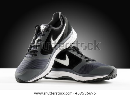 POZNAN, POLAND- July 28, 2016: NIKE VOMERO 8 men's running shoes
